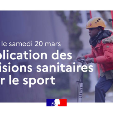Dispositions sanitaires sportives