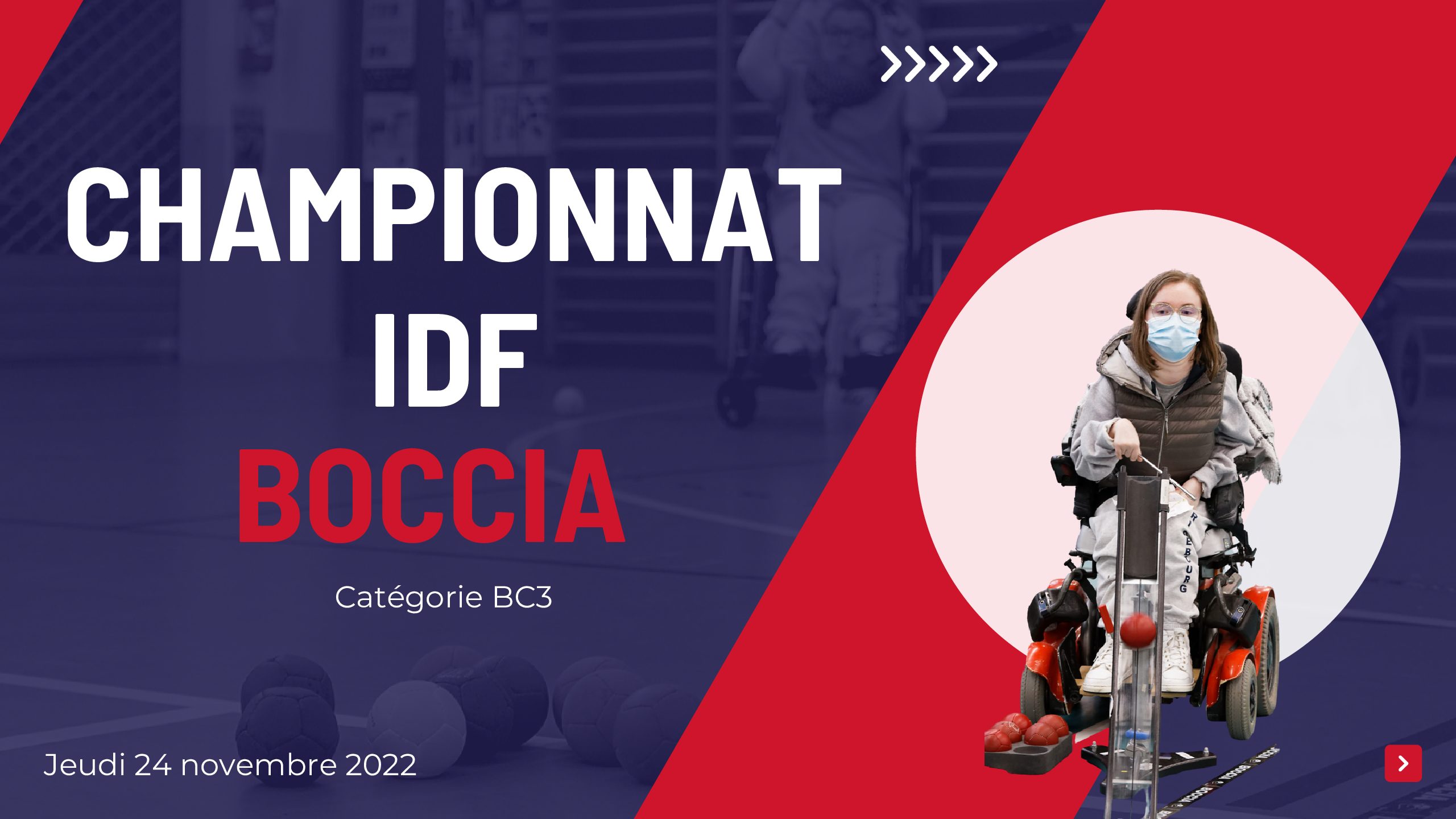 Retour Championnat Île-de-France  de boccia (BC3)